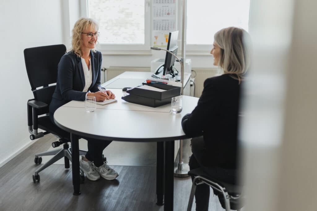 Vorstellungsgespräch bei der Merz Work-Group